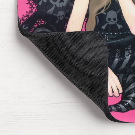 Tapis De Souris "Crânes et étoiles" Mousepad (Coin)