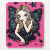 Tapis De Souris "Crânes et étoiles" Mousepad (Devant)