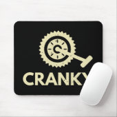 Tapis De Souris Cranky / Vélo / Cycliste (Avec souris)