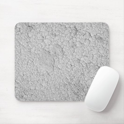 Tapis De Souris Craquelure Gris Pad Souris (Avec souris)