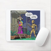 Tapis De Souris Crash Test Hippie Funny (Avec souris)