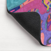 Tapis De Souris Crashers de lune, art abstrait (Coin)