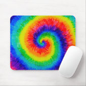 Tapis De Souris Cravate arc-en-ciel (Avec souris)