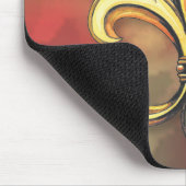 Tapis De Souris Crawfish Fleur De Lis (Coin)