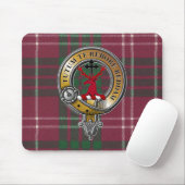 Tapis De Souris Crawford Tartan & Badge (Avec souris)