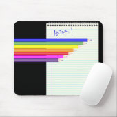 Tapis De Souris Crayon et portable (Avec souris)