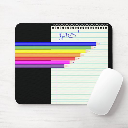 Tapis De Souris Crayon et portable (Avec souris)