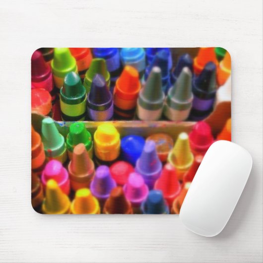 Tapis De Souris Crayon Mousepad (Avec souris)