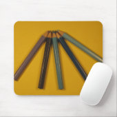 Tapis De Souris Crayons colorés (Avec souris)