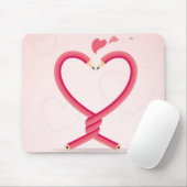 Tapis De Souris Crayons dans l'amour (Avec souris)