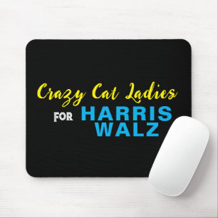 Tapis De Souris Crazy Cat Ladies Pour HARRIS WALZ