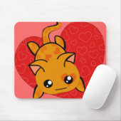 Tapis De Souris Crazy Cat Lady Ultra Cute Kawaii Anime Kitty (Avec souris)