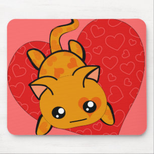 Tapis De Souris Crazy Cat Lady Ultra Cute Kawaii Anime Kitty