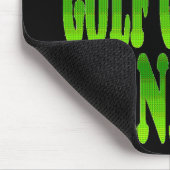 Tapis De Souris Crazy Golf Manager en Vert (Coin)