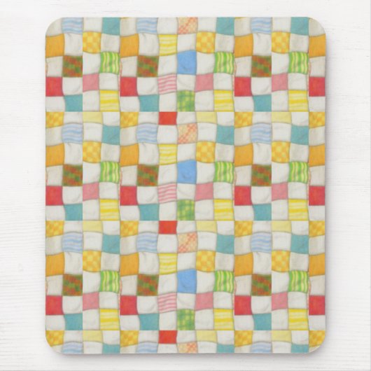 Tapis De Souris CRAZY QUILT Mousepad (Devant)