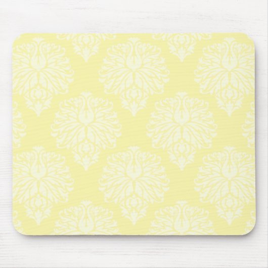 Tapis De Souris Cream Southern Cottage Damask (Devant)