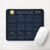 Tapis De Souris Create Your Own 2026 Company Calendar |  (Avec souris)