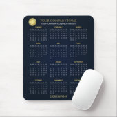 Tapis De Souris Create Your Own 2026 Company Calendar | Mousepad (Avec souris)