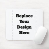 Tapis De Souris Create Your Own white  (Avec souris)