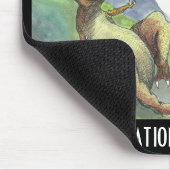 Tapis De Souris Création de T-Rex (Coin)