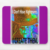 Tapis De Souris Création des cauchemars (Devant)
