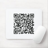 Tapis De Souris Création instantanée de code QR (en entrant votre  (Avec souris)