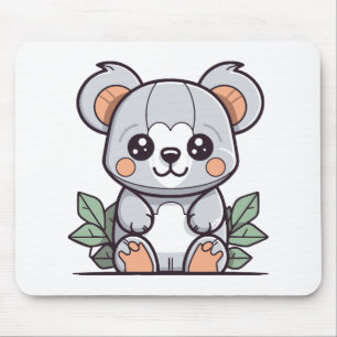 Tapis De Souris Création Kawaii Magic Koala Vector