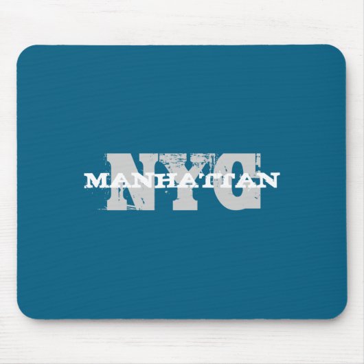 Tapis De Souris Creative Nyc Manhattan New York City Template  (Devant)