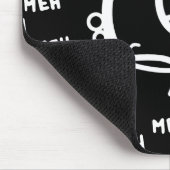 Tapis De Souris Créature de dessin animé étrange borgne Meh (Coin)