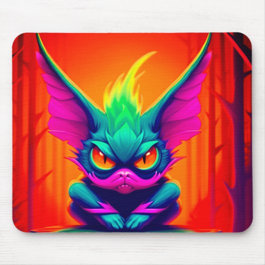 Tapis De Souris Créature mignonne (Devant)