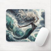Tapis De Souris Créature mystique de la mer (Avec souris)