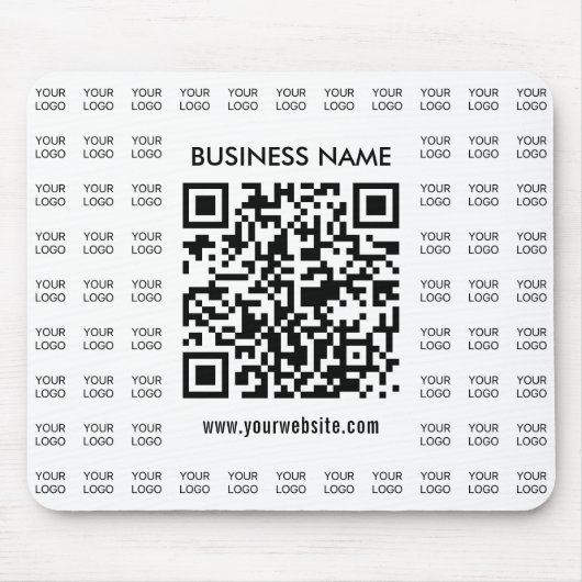 Tapis De Souris Créer instantanément du code QR scannable et du Mo (Devant)