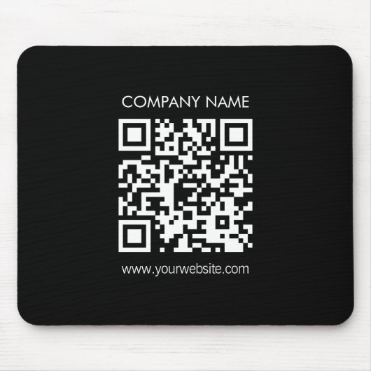 Tapis De Souris Créer un code QR instantanément Design simple mode (Devant)
