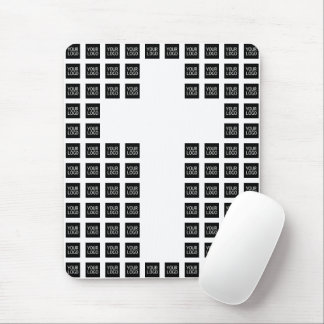 Tapis De Souris Créer un Motif croisé avec n'importe quel logo ou 