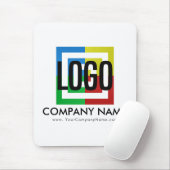 Tapis De Souris Créer votre propre logo d'entreprise Détails d'ent (Avec souris)