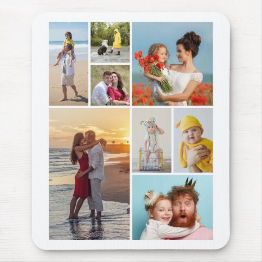 Tapis De Souris Créez votre propre collection de photos 8 (Devant)