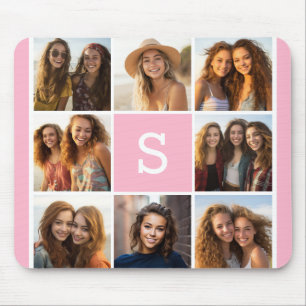 Tapis De Souris Créez votre propre collection Instagram Monogramme