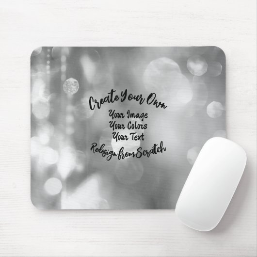 Tapis De Souris Créez votre propre couleur/conception personnalisé (Avec souris)