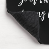 Tapis De Souris Créez votre propre devis de calligraphie (Coin)