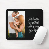 Tapis De Souris Créez votre propre devis photo personnalisé (Avec souris)