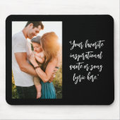 Tapis De Souris Créez votre propre devis photo personnalisé (Devant)