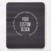 Tapis De Souris Créez votre propre image personnalisée (Devant)