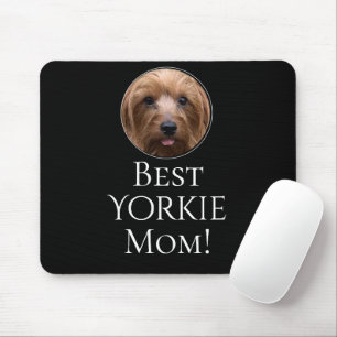 Tapis De Souris Créez votre propre meilleur chien maman photo pers