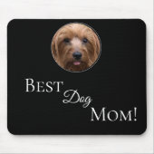 Tapis De Souris Créez votre propre meilleur chien maman photo pers (Devant)
