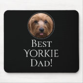 Tapis De Souris Créez votre propre meilleur chien papa photo perso (Devant)