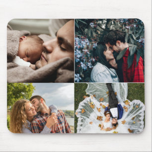 Tapis De Souris Créez votre propre Modèle de collection de photos 