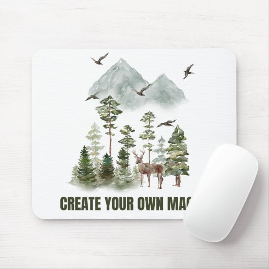 Tapis De Souris Créez votre propre pub de souris Inspiro Magique (Avec souris)