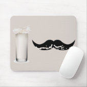 Tapis De Souris Crème de moustache de lait (Avec souris)