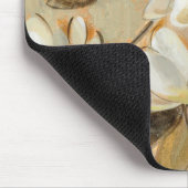 Tapis De Souris Crème de simplicité de magnolia (Coin)