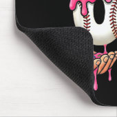 Tapis De Souris Crème glacée de baseball j'avais 6 ans maintenant  (Coin)